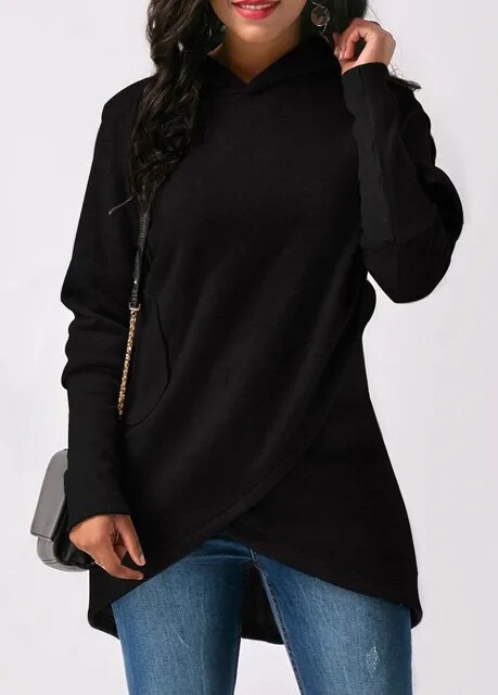 ModeGeist | Eleganter Pullover mit asymmetrischem Schnitt