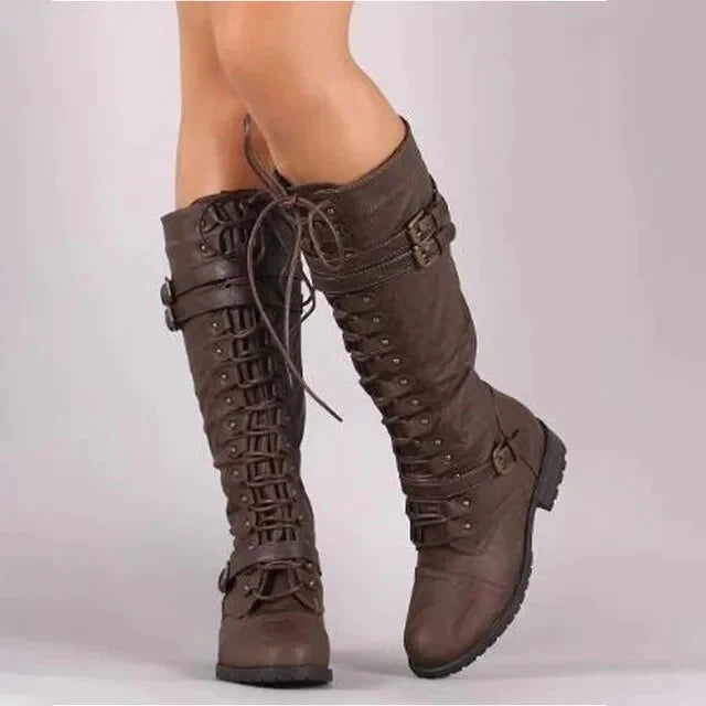 Natalia Buckle Boots