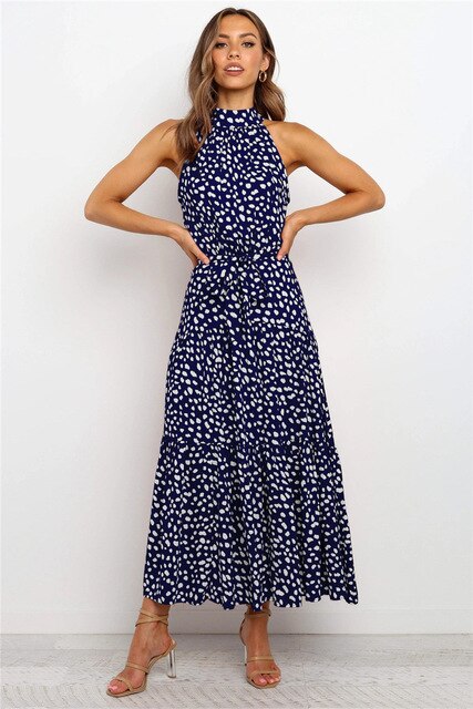 Polka Dot Kleid Franziska