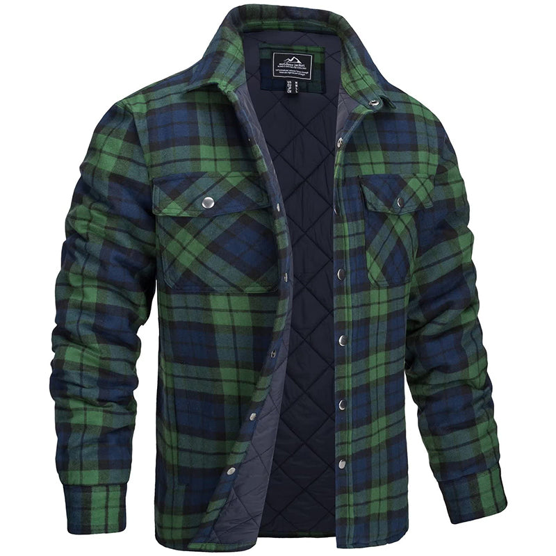 Männer Holzfällerjacke im Karo-Design - Dolf