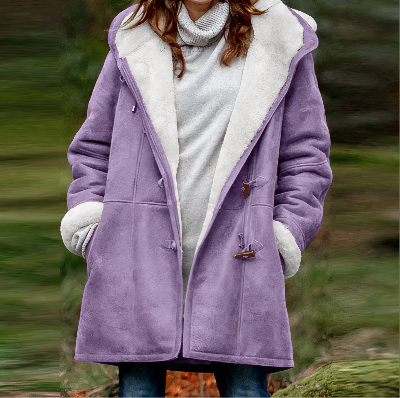 ModeGeist | Winter mit strukturierter Verarbeitung für Damen Ideal für die kalte Saison