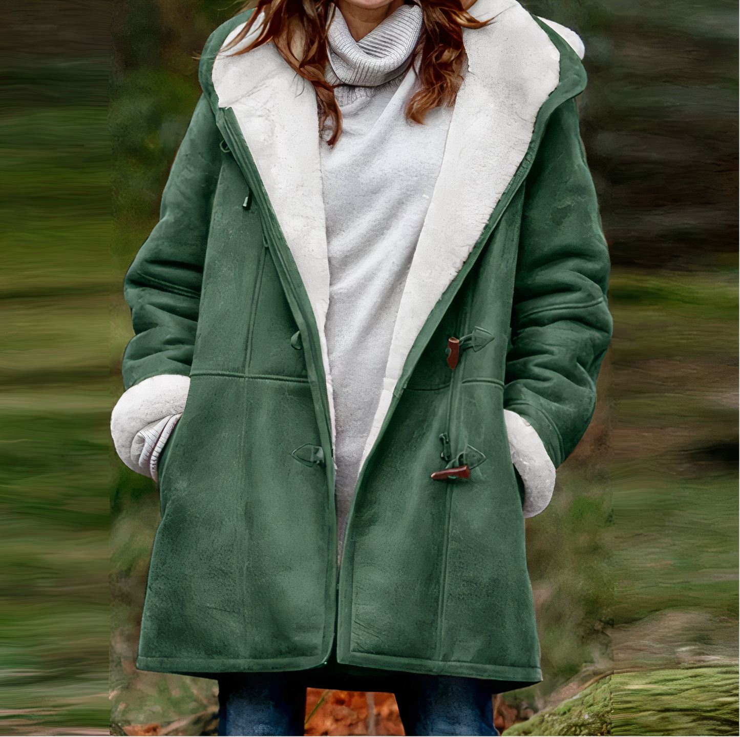 ModeGeist | Winter mit strukturierter Verarbeitung für Damen Ideal für die kalte Saison