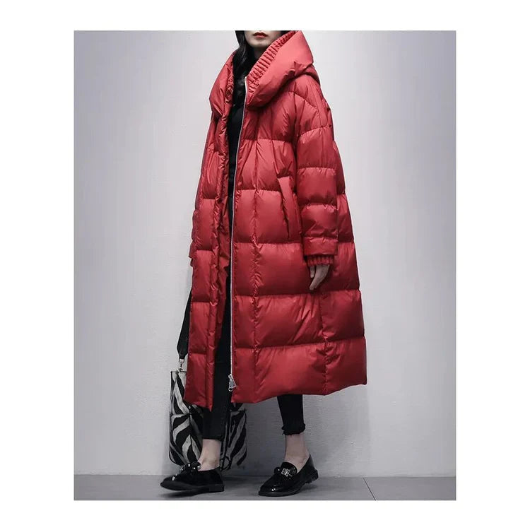 ModeGeist | Lange Winter Pufferjacke