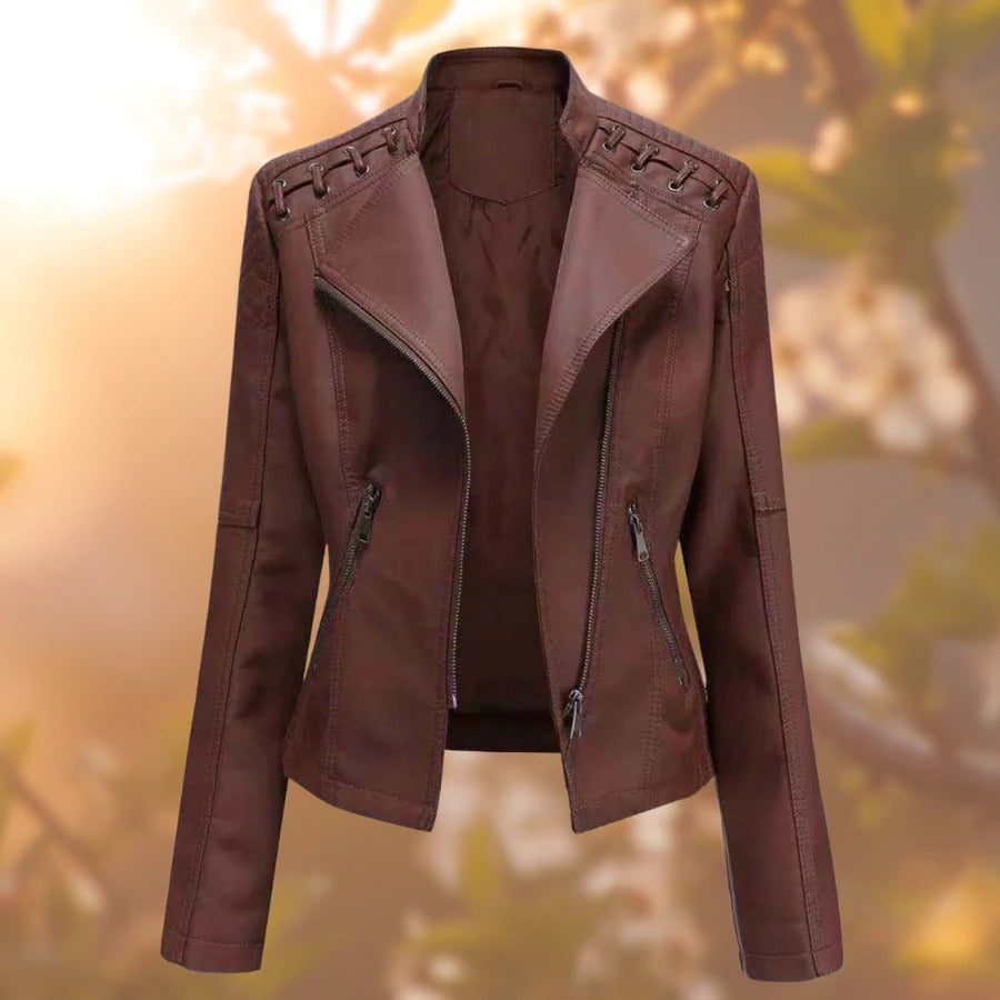 Lederjacke für Damen: Stilvoll & zeitlos (Lana)
