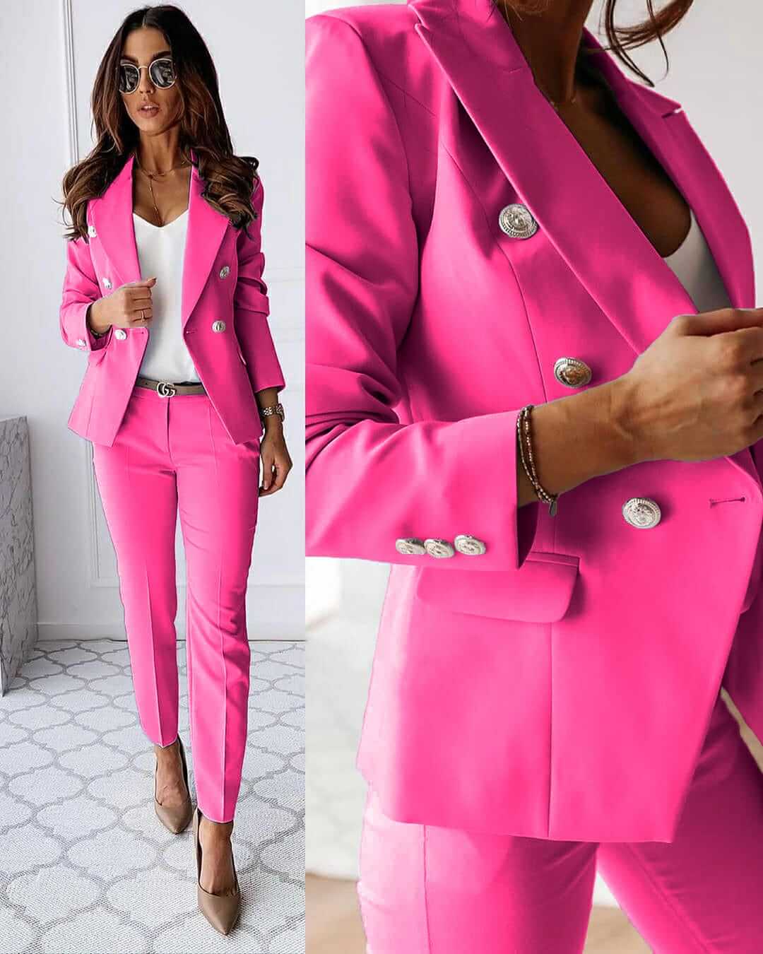Avelena: Elegantes Damen Blazer (Jacke nur)