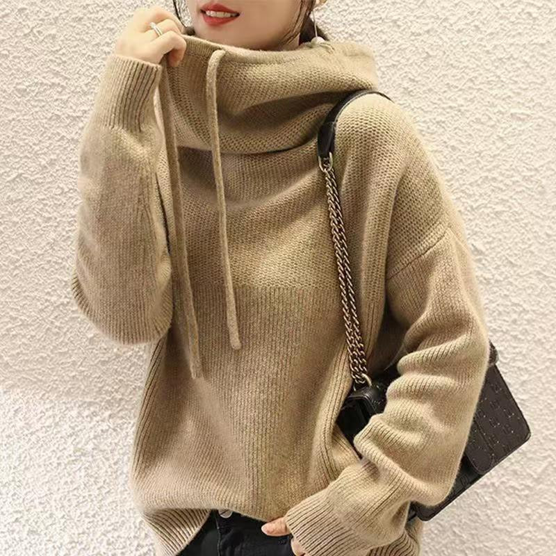 Kuscheliger Strick-Hoodie von Fudus