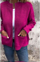 ModeGeist | Bequemes Damen Sweatshirt mit Taschen