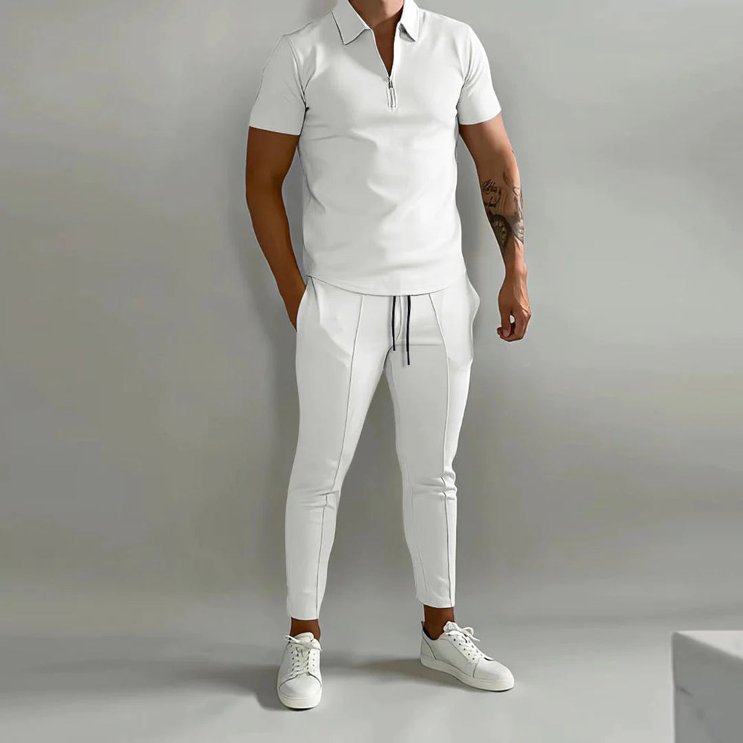 Schmale Poloshirts und Jogginghosen für Herren