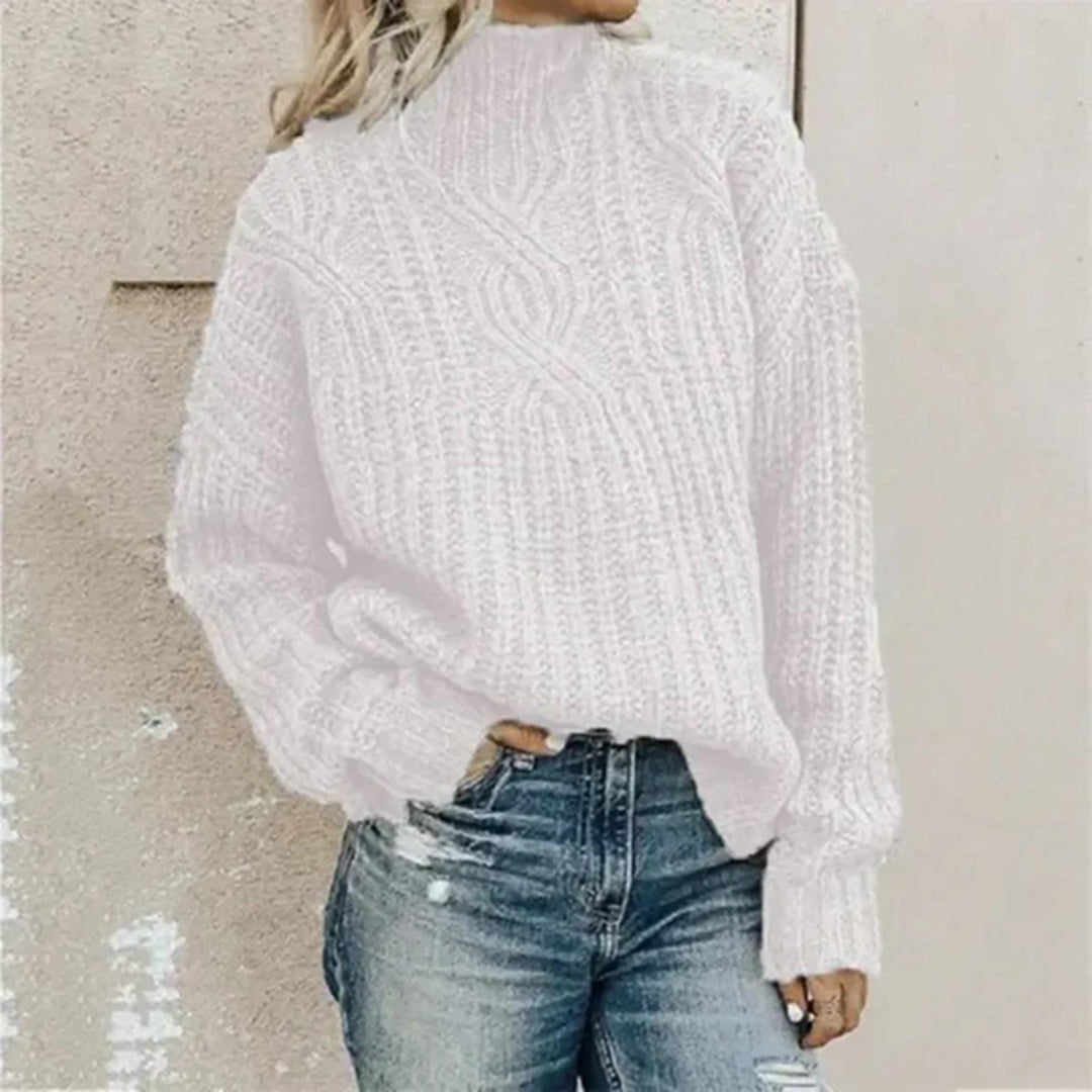 ModeGeist | Gemütlicher gestrickter Winterpullover