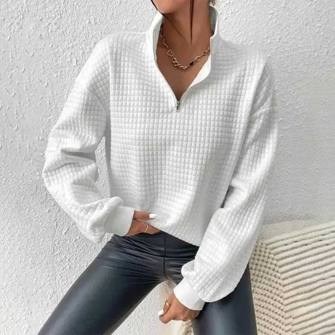 ModeGeist | Moderne Pullover Weiche Polyester Trendy und Bequem
