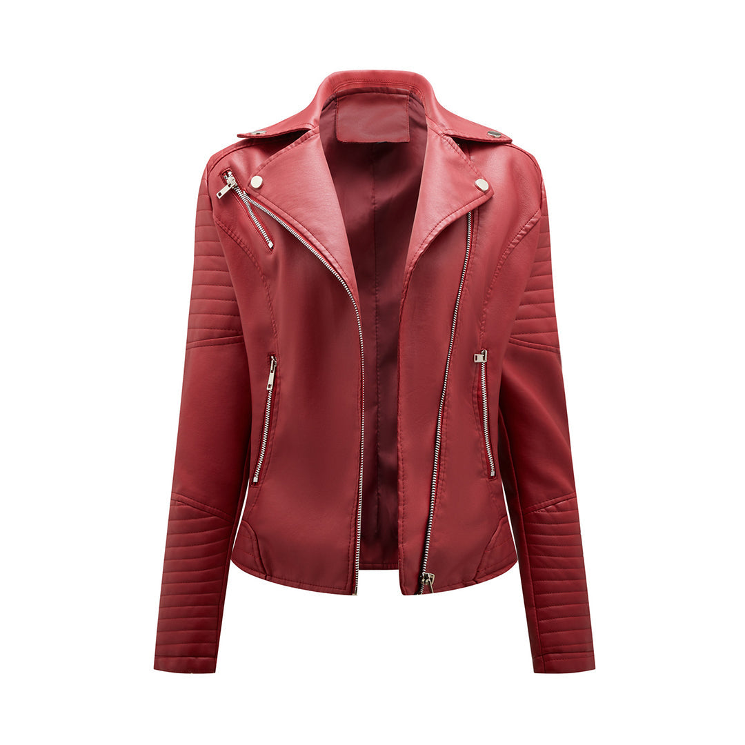 ModeGeist | Stilvolle Herbstlederjacke