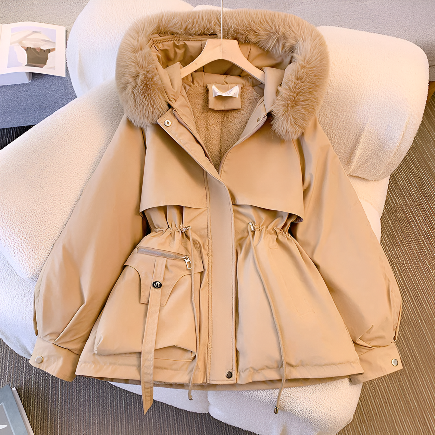 ModeGeist | Winterjacke Weiß
