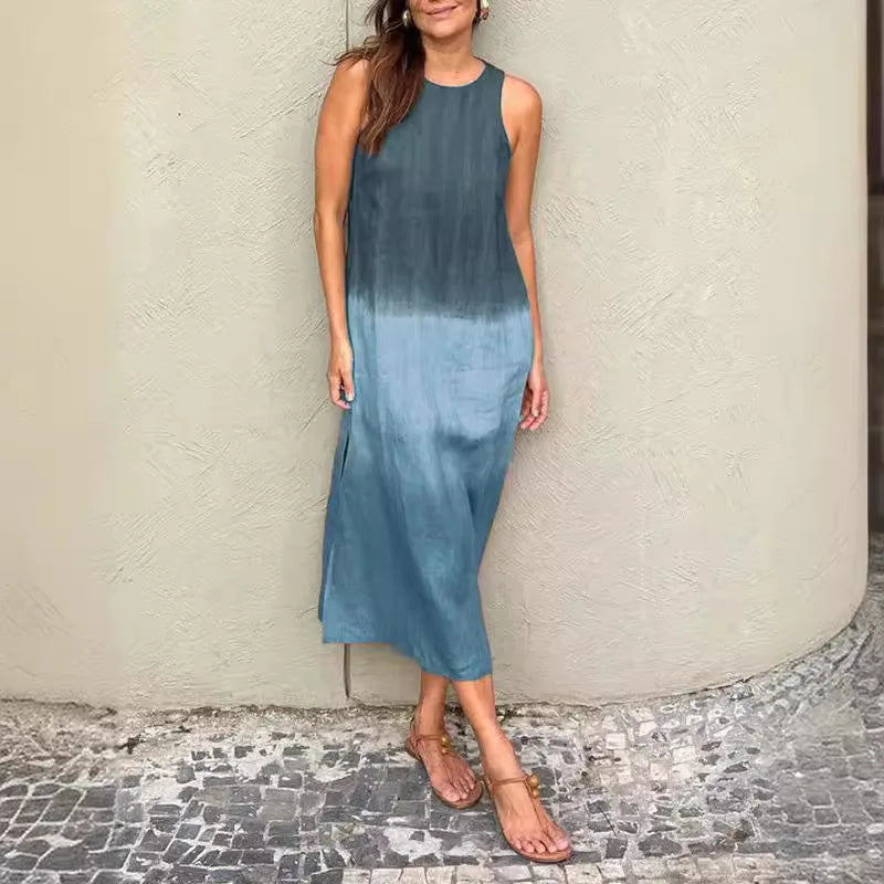 Baumwoll-Leinen Kleid Lucile®