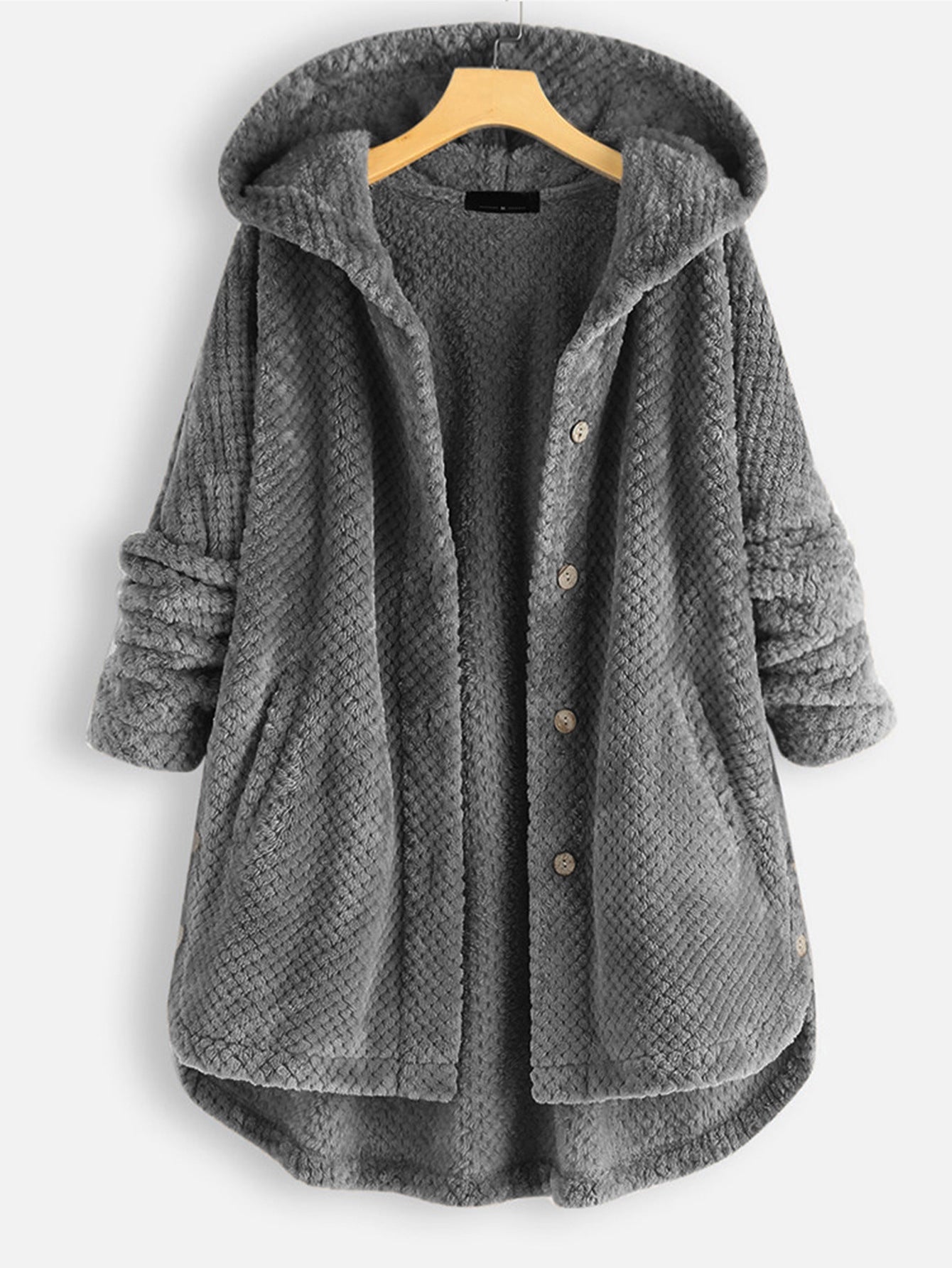 Veira | Wende Fleece Kapuzenjacke für den Winter