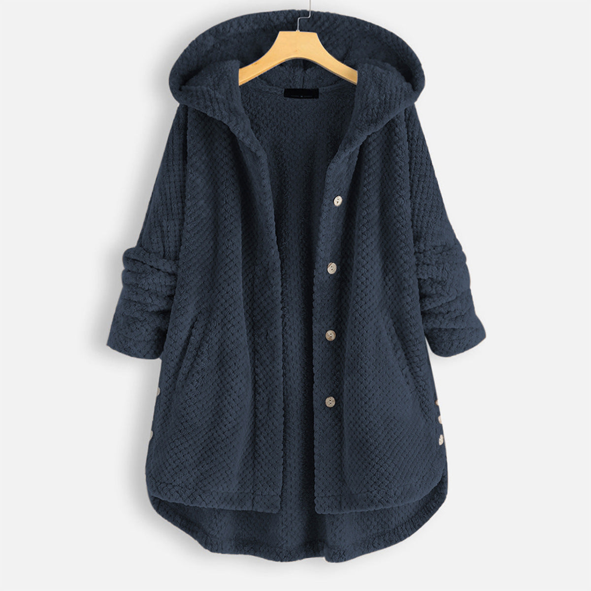 ModeGeist | Winter Reversible Fleece Kapuzenjacke