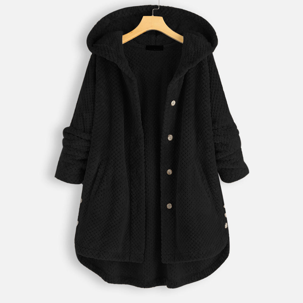 ModeGeist | Winter Reversible Fleece Kapuzenjacke