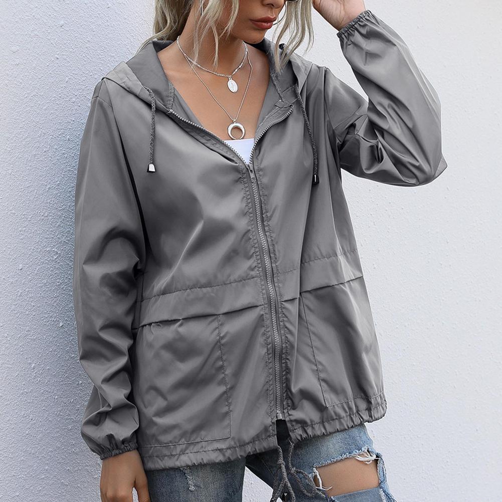 Sommerjacke mit Kapuze und Windschutz - Monet