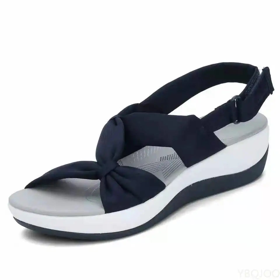 MODEGEIST Damen Sandalen Verstellbar Fußgewölbestütze Komfort
