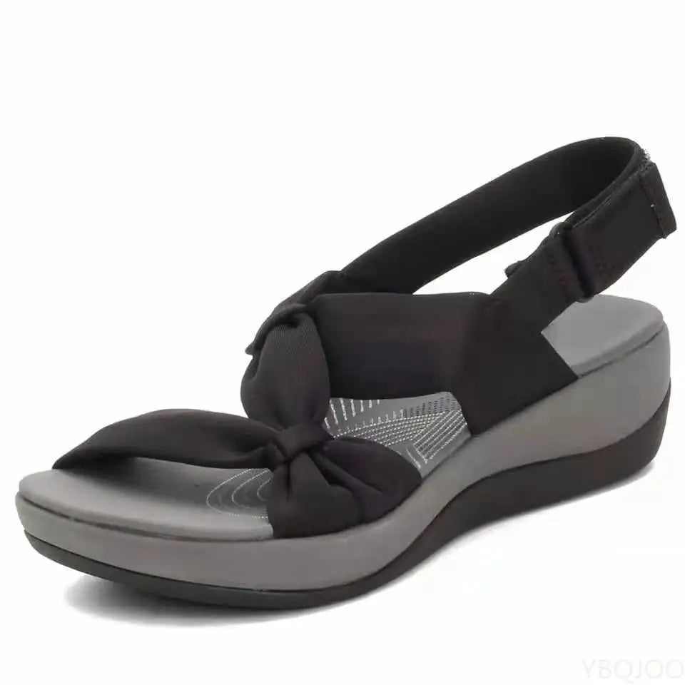 MODEGEIST Damen Sandalen Fußgewölbestütze Verstellbar Komfort