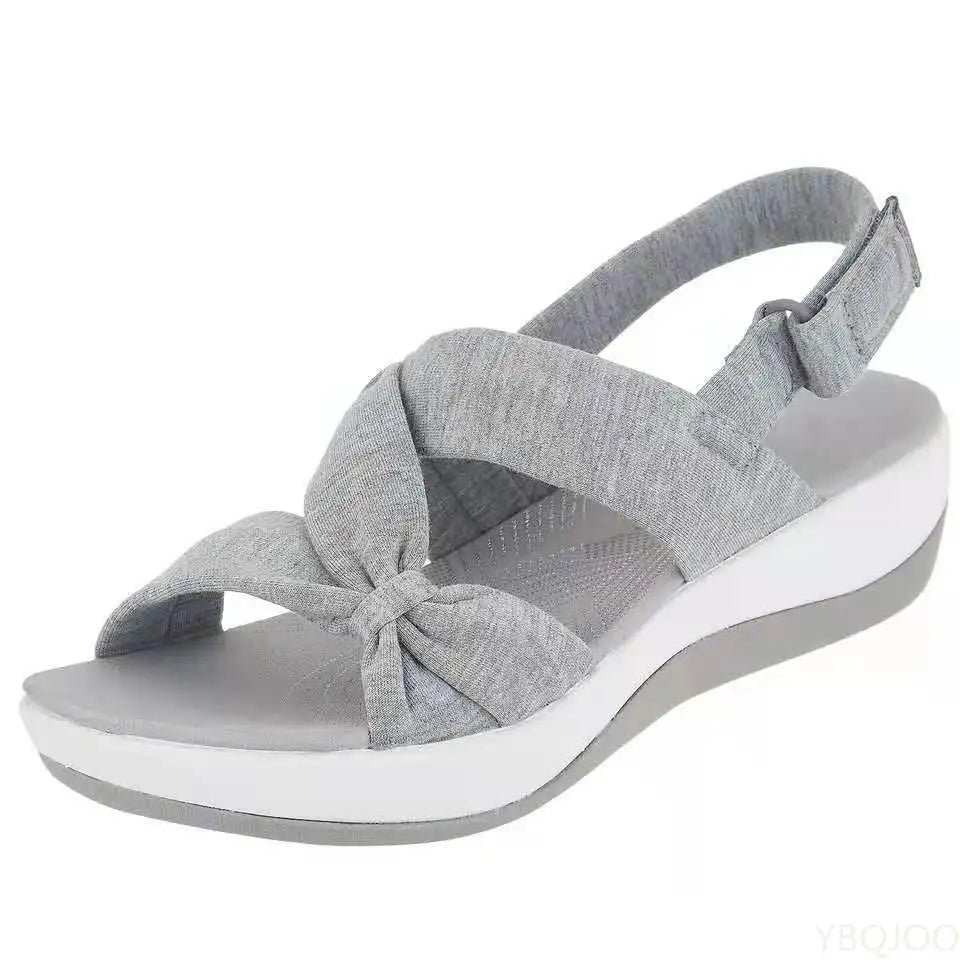 MODEGEIST Damen Sandalen Verstellbar Fußgewölbestütze Komfort