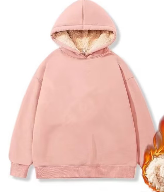 Herren Winterjacke aus Sherpa, lässiger Style