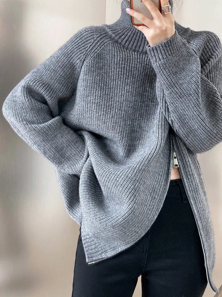 Pullover mit hohem Kragen von Agatha