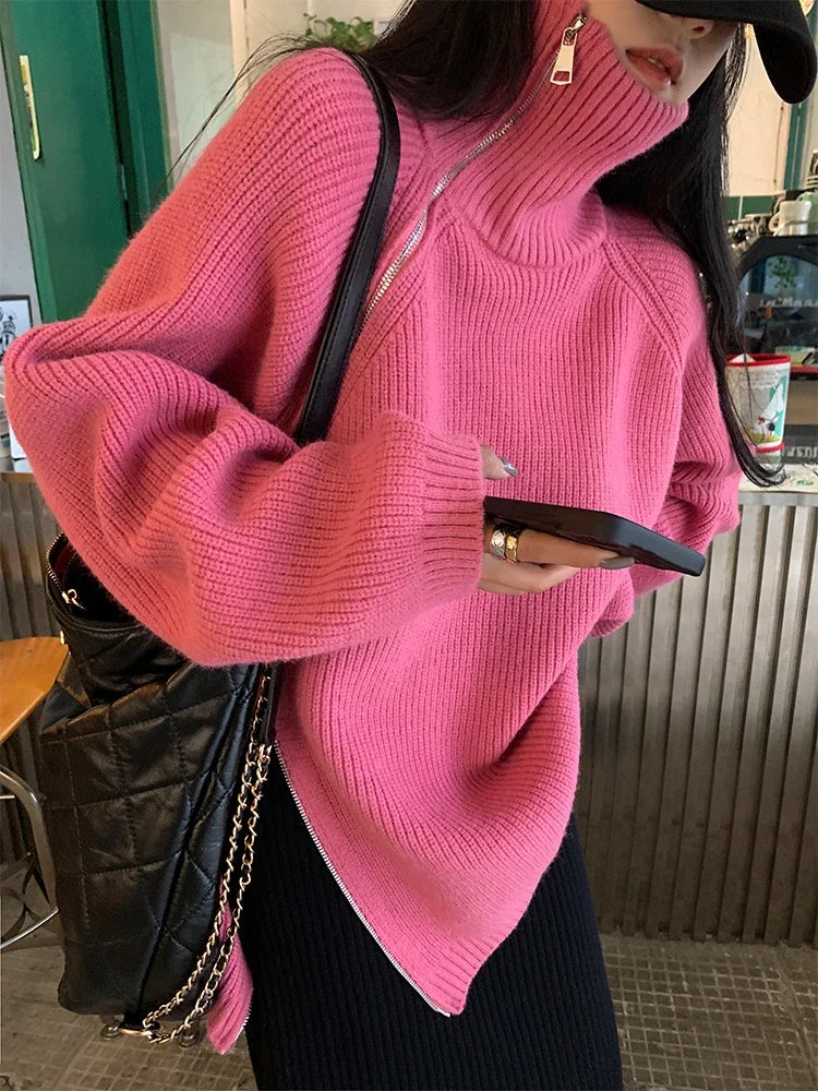Pullover mit hohem Kragen von Agatha
