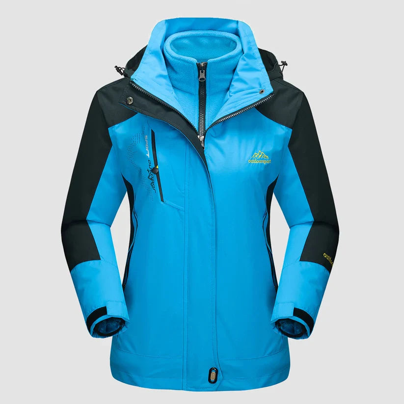 MILLICENT: Wasserdichte Jacke mit 3 Funktionen