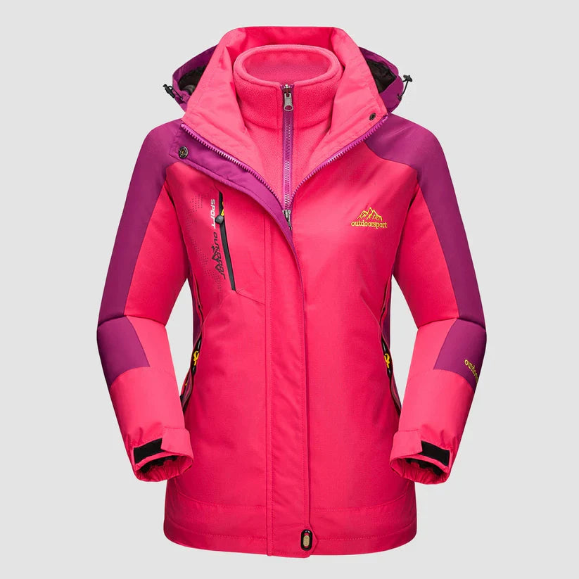 MILLICENT: Wasserdichte Jacke mit 3 Funktionen