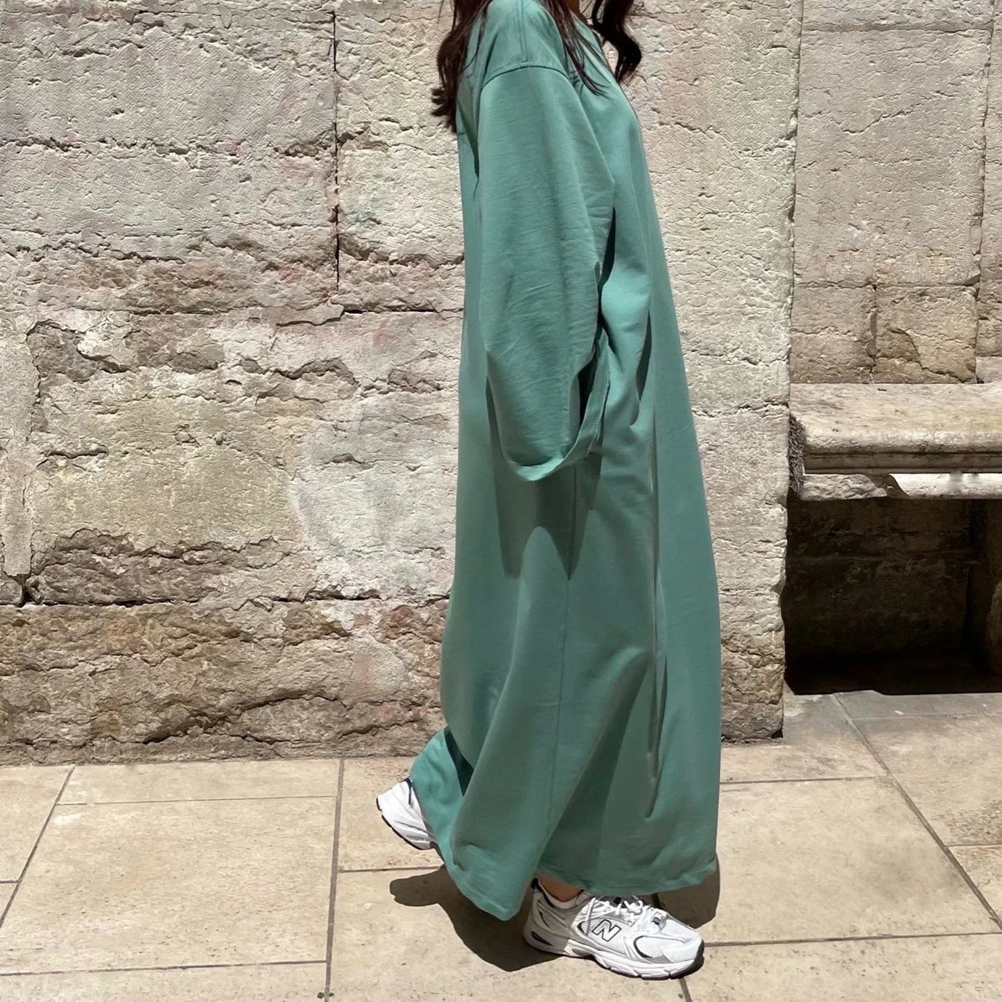 MODEGEIST Damen Pullover Abaya für entspannten Alltag