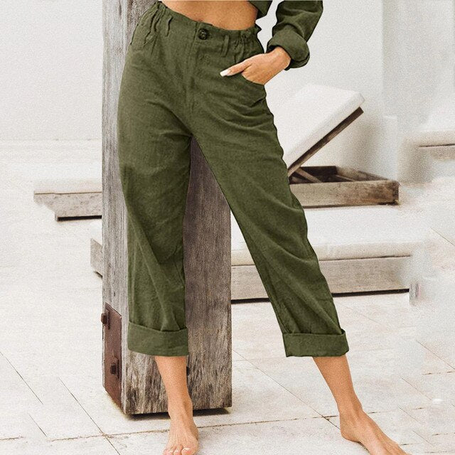 GAIL Hose: Elastische Bundhose