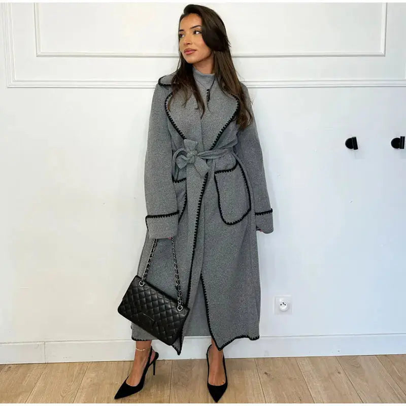 ModeGeist | Revers Taschenmantel für Damen