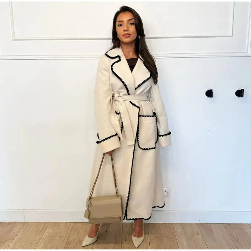 ModeGeist | Revers Taschenmantel für Damen