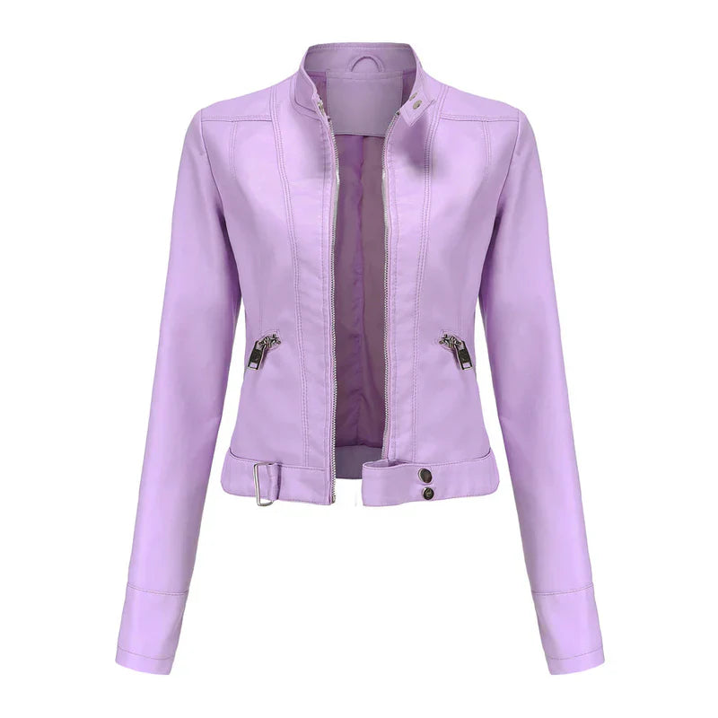 ModeGeist | Edle Leder Jacke Damen