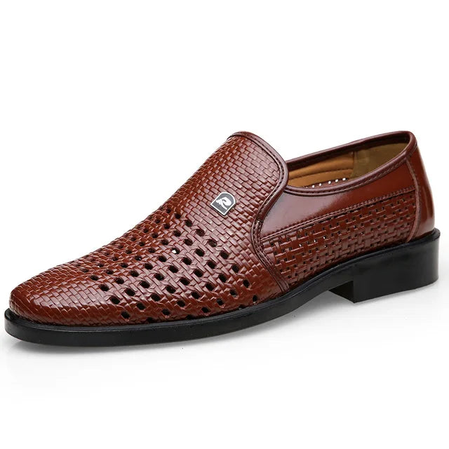 Herren-Sommerslipper aus Leder: Elegant und komfortabel