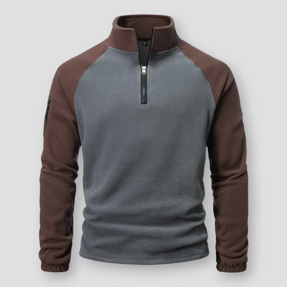 Wärmende Herren Fleecejacke, robust