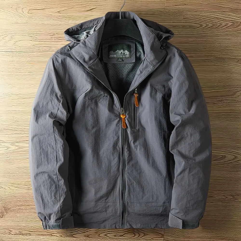 ModeGeist | Herren Outdoorjacke wasserdicht atmungsaktiv
