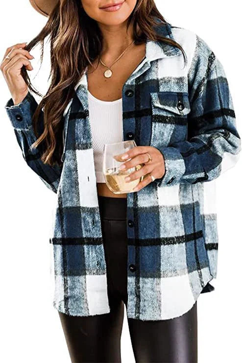ModeGeist | Warme Damenjacke Langarm