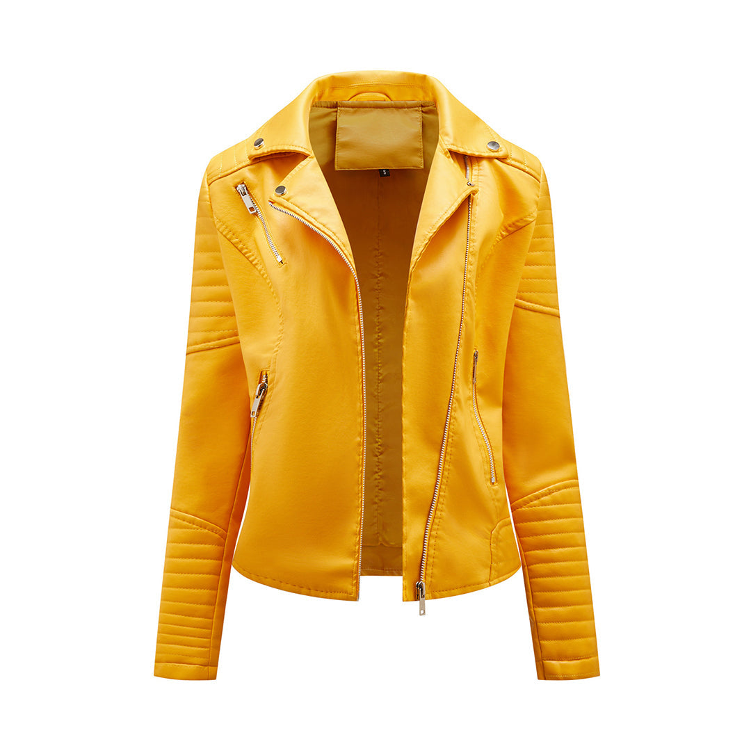 ModeGeist | Stilvolle Herbstlederjacke