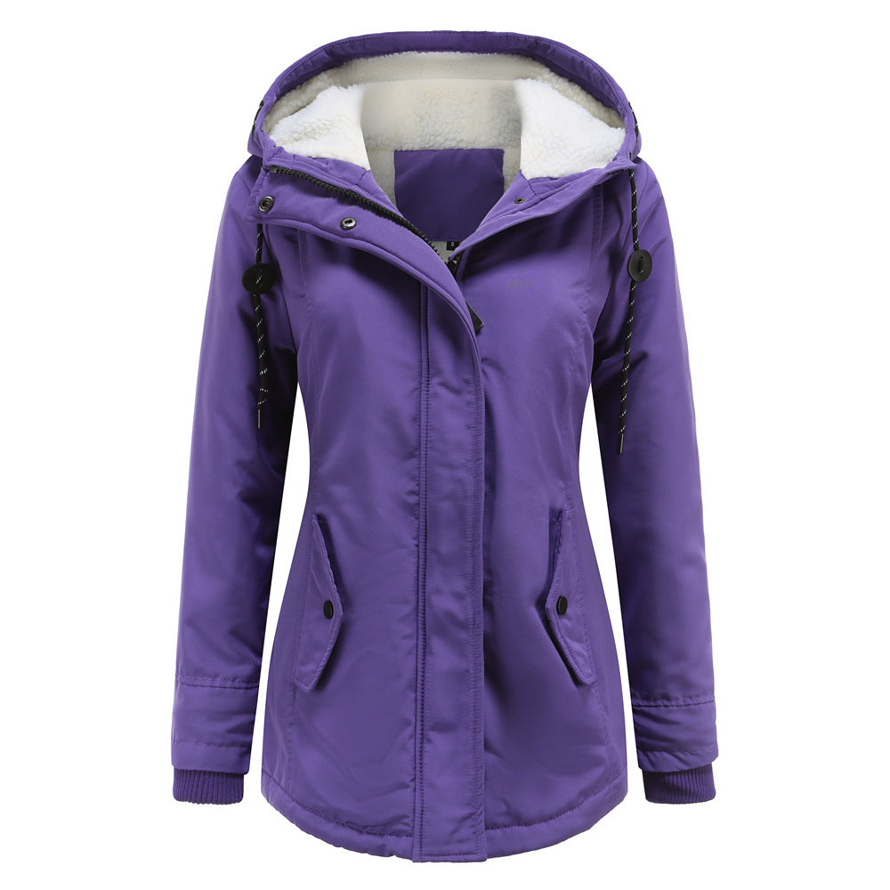 ModeGeist | Damen Winter Regenjacke
