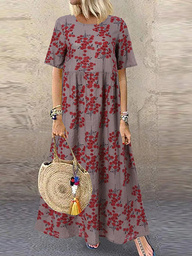 Kleid von Jana mit Musterdruck