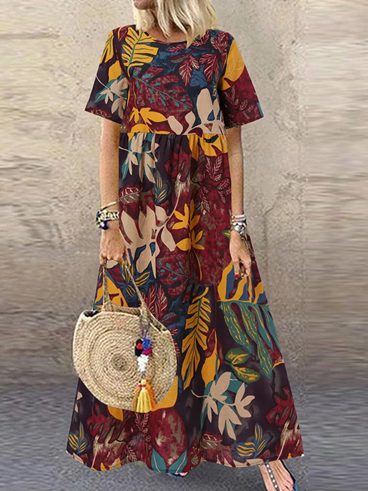 Kleid von Jana mit Musterdruck