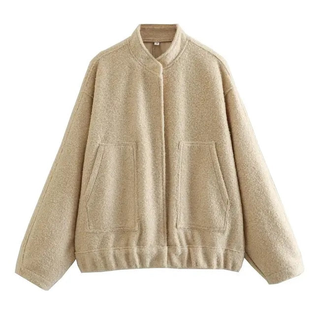 ModeGeist | Sportliche Bomber Jacke Damen