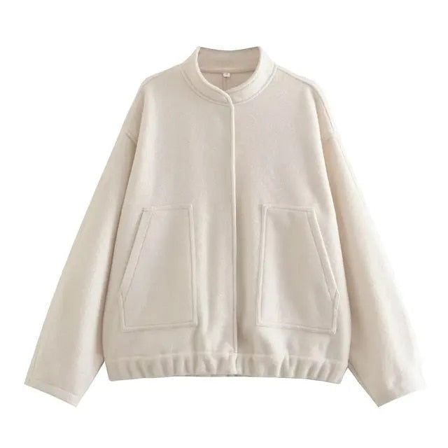 ModeGeist | Sportliche Bomber Jacke Damen