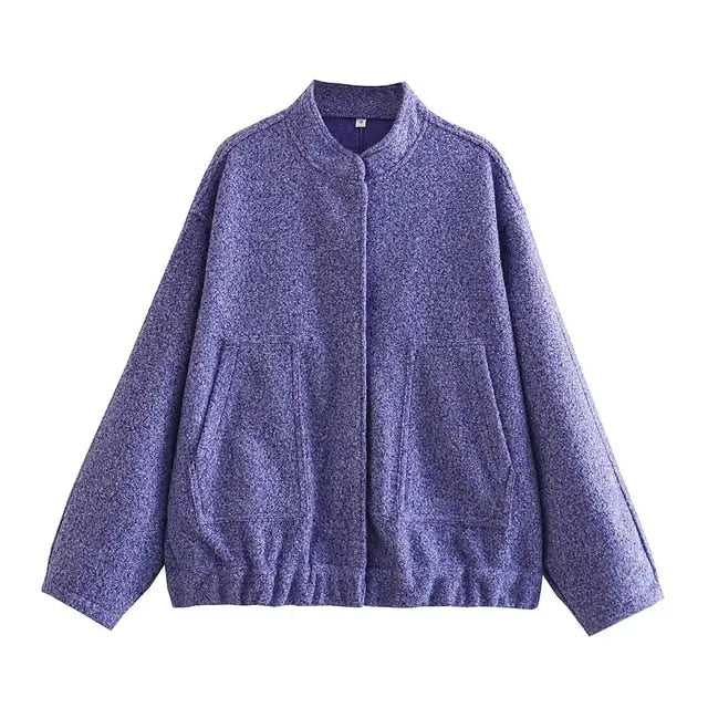 ModeGeist | Sportliche Bomber Jacke Damen