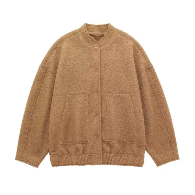 ModeGeist | Sportliche Bomber Jacke Damen
