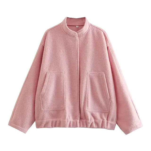 ModeGeist | Sportliche Bomber Jacke Damen