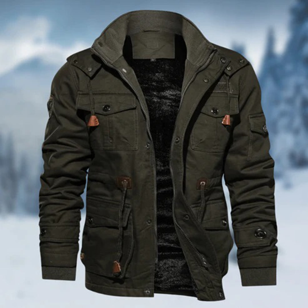 ModeGeist | Lässige Knöpfbare Kapuzenjacke für Frauen Perfekt für Herbst Winter