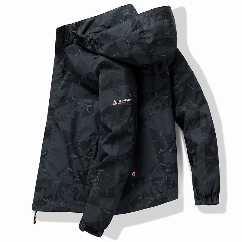 ModeGeist | wasserdichte winddichte Jacke für Herren