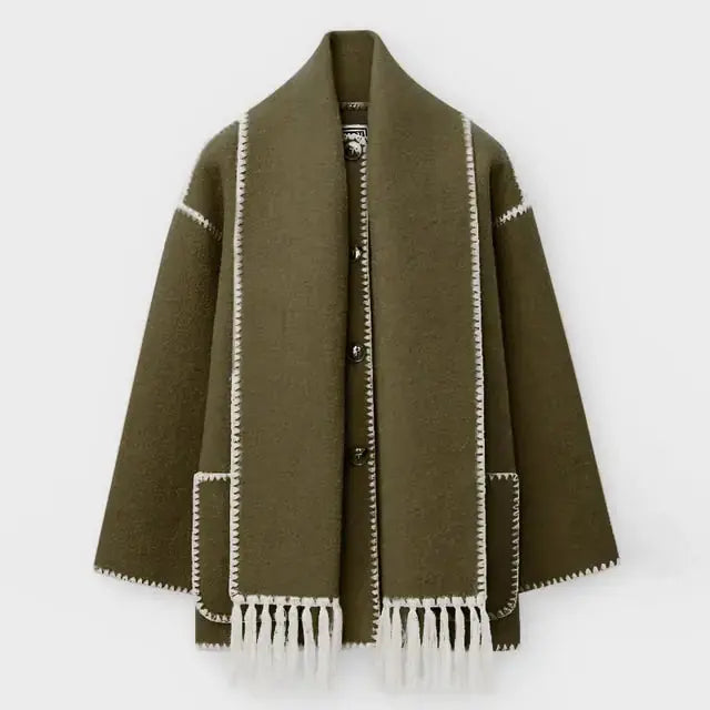 ModeGeist | Jacke mit Schalkragen